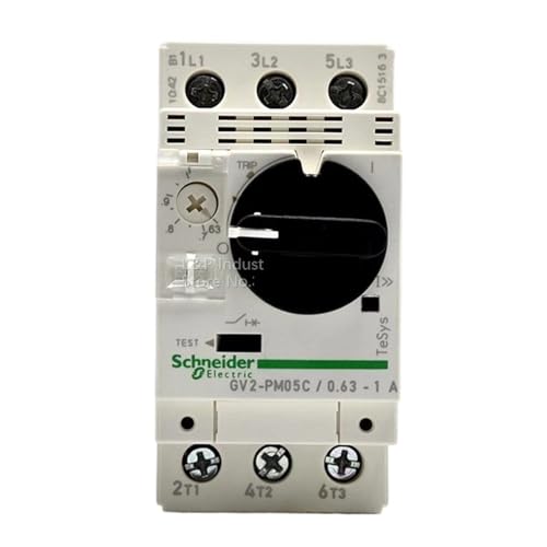 Disjoncteur de moteur magnétique GV2PM05C pour éviter les surcharges de moteurs 3P 1A