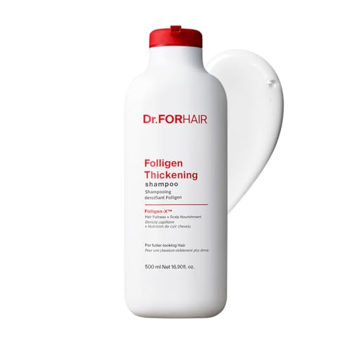 DR.FORHAIR Folligen Thickening Shampoo 16.9 oz | Biotin,