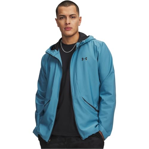 Veste tissée Under Armour Unstp homme sport bleu noir L