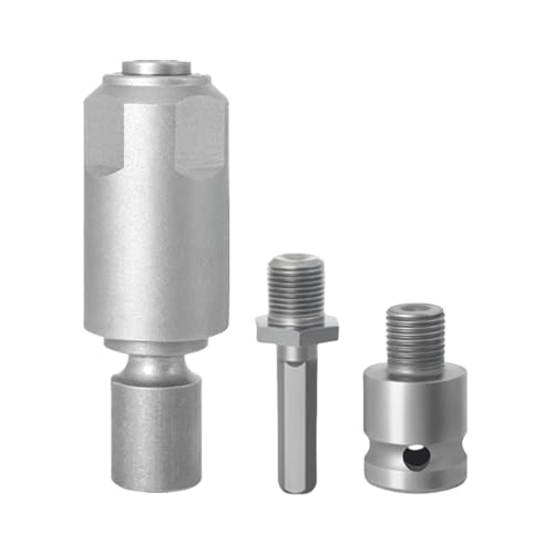 Adaptador de conversión de llave de taladro eléctrico a martillo eléctrico, mejora la eficiencia, comodidad, portabrocas de conversión, juego de cabezales de conversión