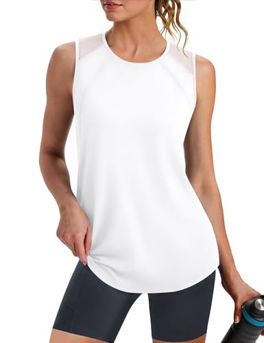 Gyabnw Camiseta sin Mangas Deportivo Tirantes Mujer Ligera y Transpirable para Deporte Adecuado para Yoga Gimnasio Correr y Otros Deportes