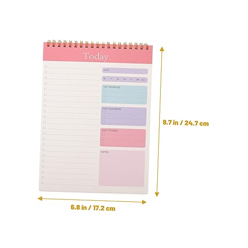 Bloc-notes journalier détachable papier antidérapant bureau 3pcs - 7