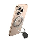 【超強両面マグネット】Bolvunes スマホリング MagSafe対応 ホーローパネルに磁性吸着可能 風呂場&キッチンに最適！ 自撮り マグネットスマホスタンド バンカーリング 横縦両立 角度調整可能 磁気増強メタルリング付き iPhone Androidなど全機種対応【H3】