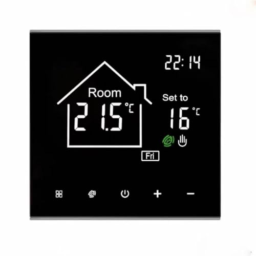 Thermostat Intelligent Tuya pour chauffage au sol eau numérique et connecté - 2