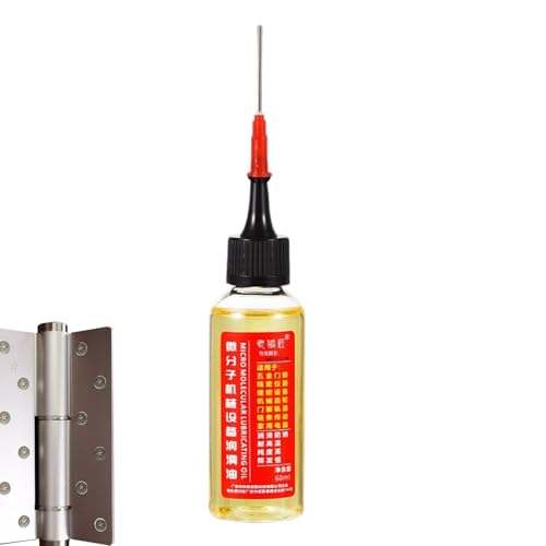 Bisagra De La Puerta Lubricante 1 Oiler De Aguja De 1 Oz - Puerta, Lubricante De Puertas Y Bisagra, Aceite De Silicona, Fijación De Chirridos, Lubricante De Bisagra De Puertas Chillonas Mejoradas, Lub