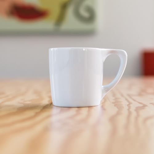 Taza de porcelana Lino notNeutral 10 oz blanca miniatura 3