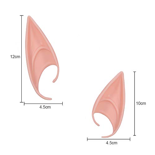 Lepeuxi Orecchie da Elfo per Halloween Cosplay 1