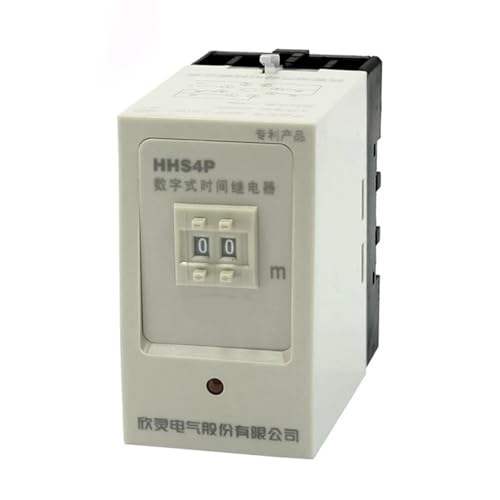 Relé temporizador digital JS14P AC220V evita sobrecargas con retardo programable 99S
