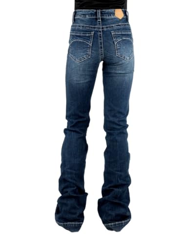 Tin Haul Western Jeans Womens Libby Trouser Blue 10-054-0595-0107 BU3