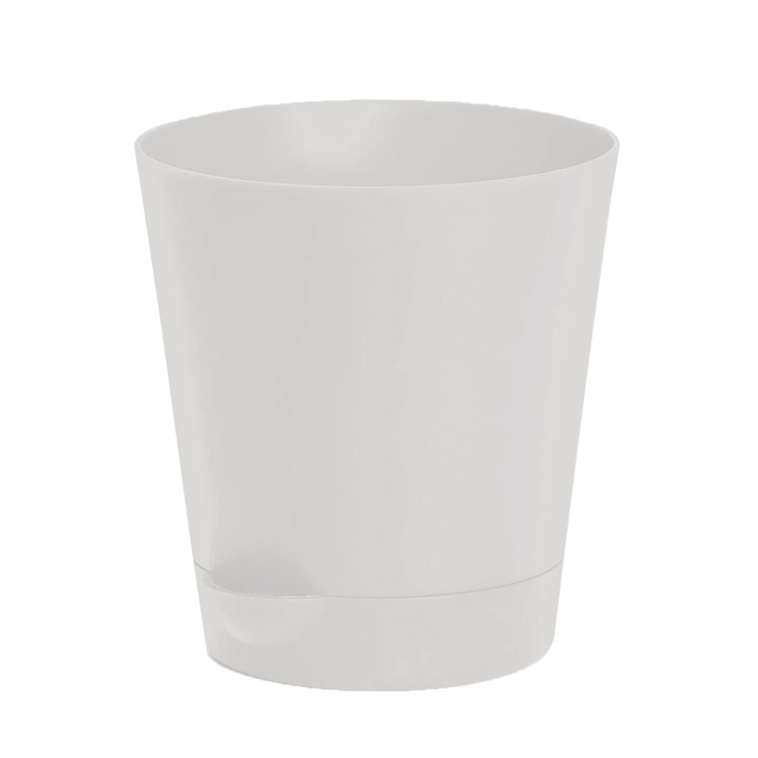 Kuber Industries Plastic Titan Pot|Garden Container for Plants & Flowers|Self-Watering Pot with Drainage Holes,6 Inch (White) (B0BBLZMCBJ) Amazon Price History, Amazon Price Tracker