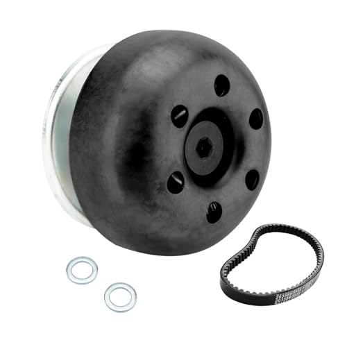 Super 30 Series Torque Converter Driver Clutch With Belt Compatible With Predator 224 212cc 196cc Honda Briggs Stratton Engines Coleman Baja Massimo Mini Bikes Black 30 Series TAV Kits 3/4 Bore