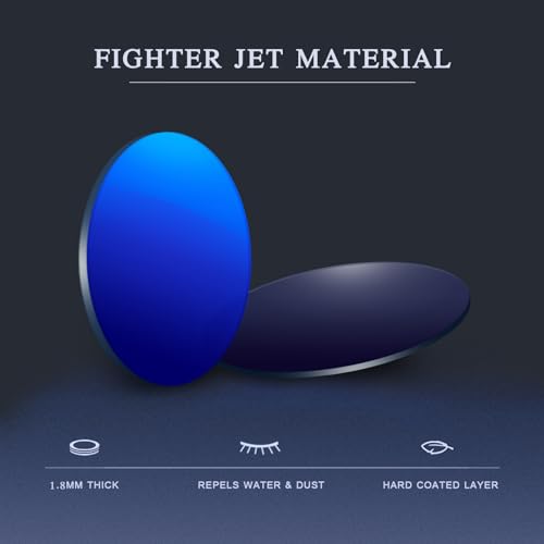 Image of New 1.8mm Thick UV400 Replacement Lenses for Oakley TwoFace OO9189 Sunglass
