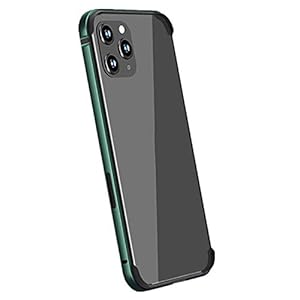 Aluminum Frame Metal Bumper Slim Hard Case Cover for iPhone 12 Pro Max 12 Mini-Raised Edge Protection, Metal Frame Armor…