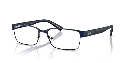 Armani Exchange mens Ax1017 Rectangular Prescription Eyewear Frames