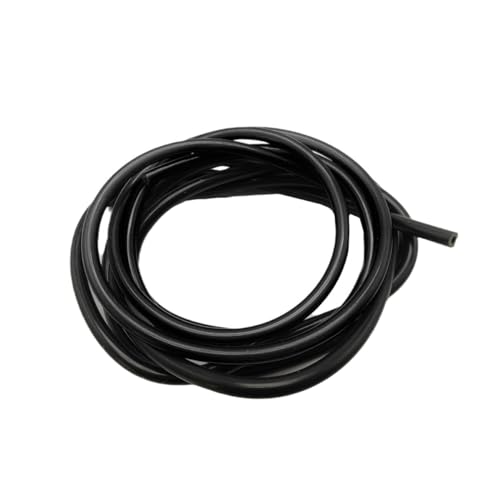 JNNJ Manguera De Silicona De Vacío Para Coche, 5 M Tubo Silicona Vacio Alto Rendimiento, Alto Temperatura Manguera Vacío Uso En Radiadores Coche, Manguera Vacío Para Coche De 3mm Grosor Pared(3mm)