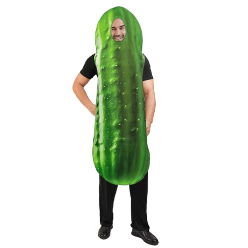 SEA HARE Costume de concombre unisexe pour adulte - Costume d'Halloween sur le thème de la nourriture