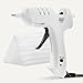 Amazon Basics Hot Glue Gun Kit with 30 Glue Sticks, High Temp for School Crafts DIY Arts and Quick Home Repairs, NA Plug, 20w, White