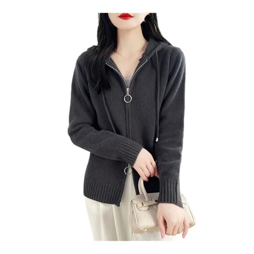 Cardigan à capuche en laine pour femme : le gilet idéal pour vos sorties citadines