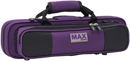 Protec Flute (B or C Foot) MAX Case - Purple, Model MX308PR