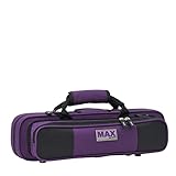 Protec MX308PR Flute (B or C Foot) MAX Case - Purple
