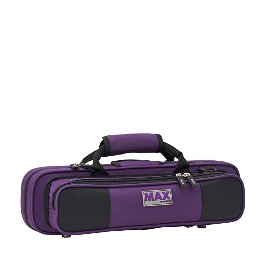 Protec MX308PR Flute (B or C Foot) MAX Case - Purple