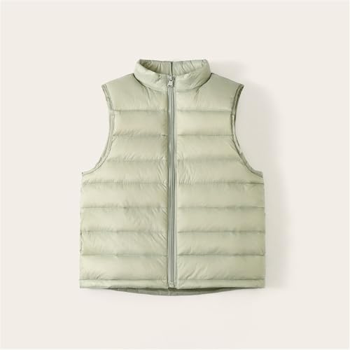 Boys Girls Quilted down Vest Zip up Lightweight Warm Sleeveless Puffer Jackets Kids Winter Warm Soft down Outwear2