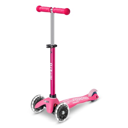 Micro – Patinete Mini Micro Deluxe LED Rosa.