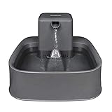 PetSafe Fuente De Agua para Perros Y Gatos 3,7 litros Drinkwell Ideal para Gatos Y Perros De Raza Grande A Mediana - Diseño Fácil De Limpiar - Filtros Incluidos