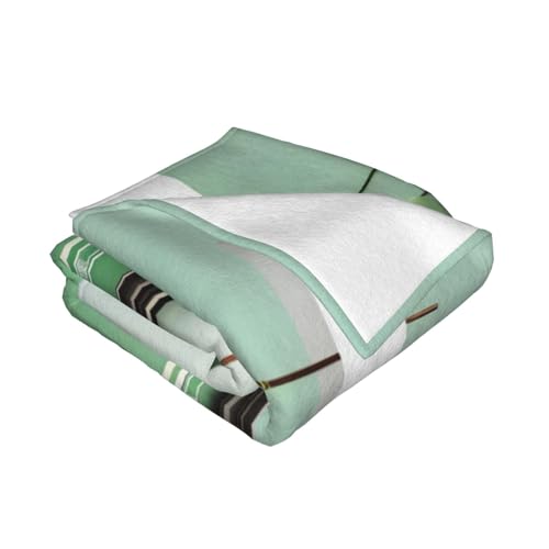 Couverture pelucheuse en flanelle blanche PHAYAH 152x203 cm - 3