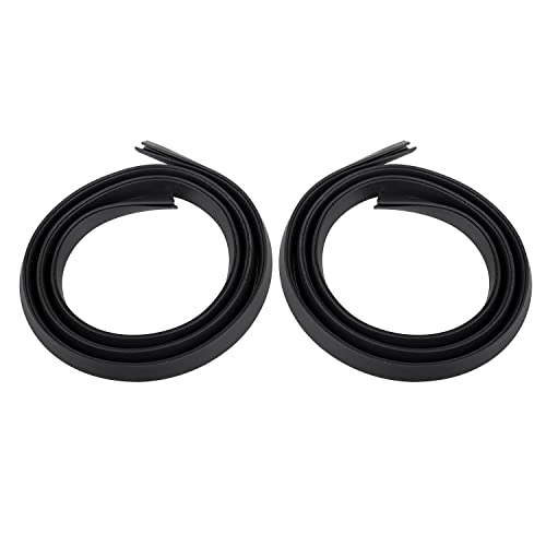 Image of 2X 31.9 inch Black Batwing Inner Fairing Trim Seal Extrusion Fits for Harley Touring Electra Glide FLHT, FLHTC, and FLHTCU Street Glide FLHX 1996-2023
