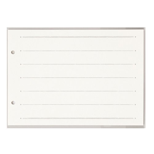 Maruai Guest Book Refill, 6 Rows, 5 Sheets x 10 Packs, 10 Packs