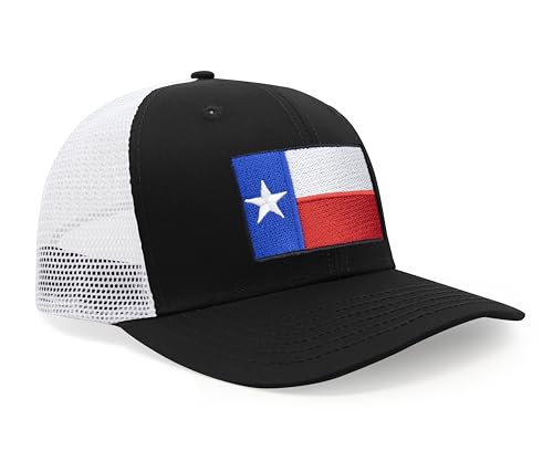 Image of International Tie State Hat for Men and Women, Adjustable Snapback Trucker Baseball Cap with Embroidered Patch