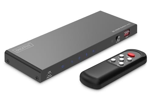 Conmutador HDMI 4x1 perfecto para unificar tus consolas de videojuegos en el televisor