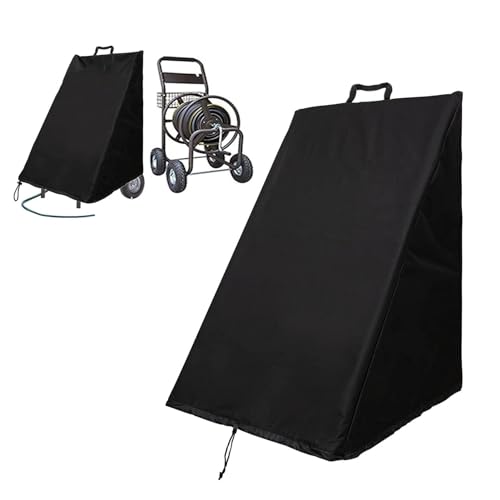 Cubierta para carrete de manguera de jardín, cubierta impermeable para carrito de manguera, cubierta de carrete de manguera a prueba de polvo, cubierta de carrete de manguera de jardín, cubierta