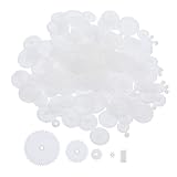 ORFOFE 1バッグプラスチック製ギアバッグ 種類豊富なコンパクトギア 子供の手工芸やプロジェクト おもちゃの修理用パーツとして使用可能