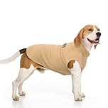 BEAUTYZOO Dog Fleece Vest Sweater Winter Jacket for Small and Medium Large Dogs with D-Ring Leash Cold Weather Coat Hoodie for XS S M Dogs Boy or Girls, Green XL