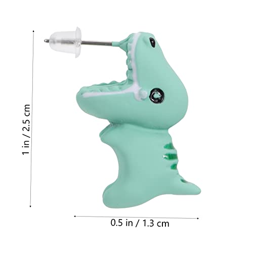 Accesorios de arcilla polimérica y pendientes de moda de animales 3D 2