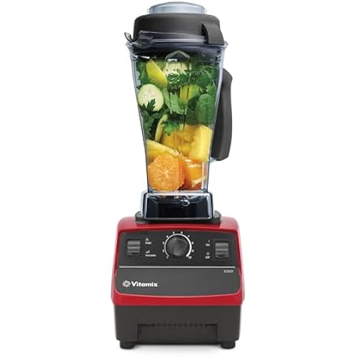 Vitamix 5200 Professional-Grade Blender, 64 oz. Container, Red