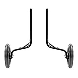 Stützräder Kinderfahrrad – Fahrradstabilisatoren für 12–20 Zoll Räder, Stabilisers Bicycle Stabilisers Children's Bicycle, rutschfeste Trainingsräder mit Blitzlicht & Klingel