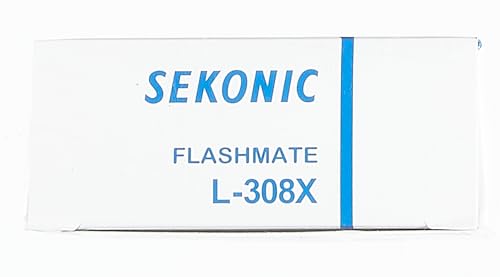 Sekonic FLASHMATE L-308X Photographers and Film Makers Exposure Meter - Black/Blue