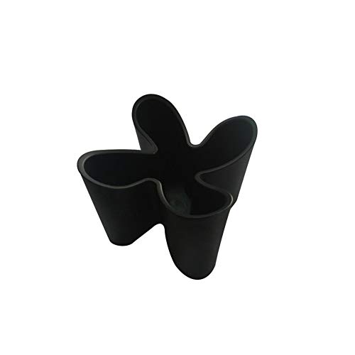 ljym88 Caja de almacenamiento organizador de mesa espesar cuatro hojas control remoto titular oficina antideslizante resistente al desgaste hogar práctico accesorio delicado Cover