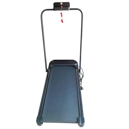 Image of JEEKEE Folding Treadmill,Black, with Remote Control,Compact Running Machine for Home Gym,Portable Walking Jogging Machine with LED Display & Adjustable Speed Fitness Equipment