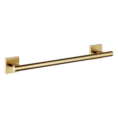 Image of KOKOSIRI Hand Towel Bar Bathroom Towel Holder for Bath Kitchen Cabinet Towel Rails 16 Inch Brushed Gold Stainless Steel B4005BG-L16