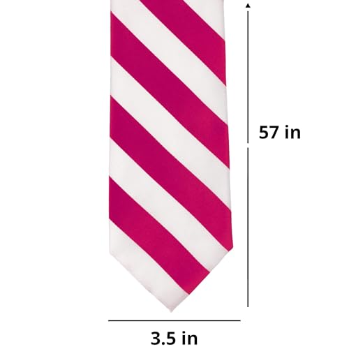 Image of tiemart Men's Striped Tie Standard Length