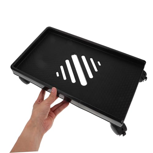 Soporte móvil para torre de computadora Uonlytech, resistente, con ruedas y altura ajustable, para PC de escritorio, uso doméstico y de oficina miniatura 7