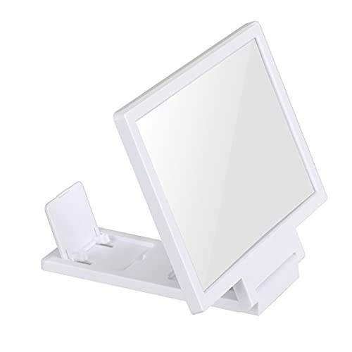 Lupa para la Pantalla, Amplificadores de Pantalla, Soporte para proyector HD, Escritorio(Wit)