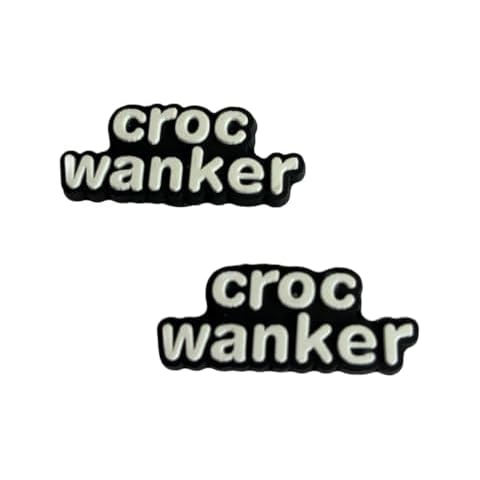 2 Croc Wanker Shoe Charms for Customisation Cover