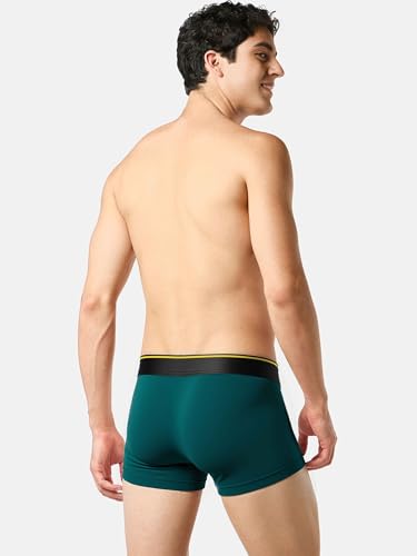Image of Bummer Printed Micro Modal Trunks Underwear for Men - Ultra Soft & Breathable, 3 Times Softer Than Cotton, Anti-Bacterial, Stretchable for Ultimate Comfort & Style, Pack of 1 (A Shark Tank Product)