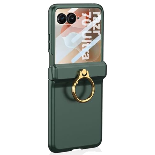 Coque Razr 70 Ultra anti-rayures fine avec béquille et verre trempé intégré
