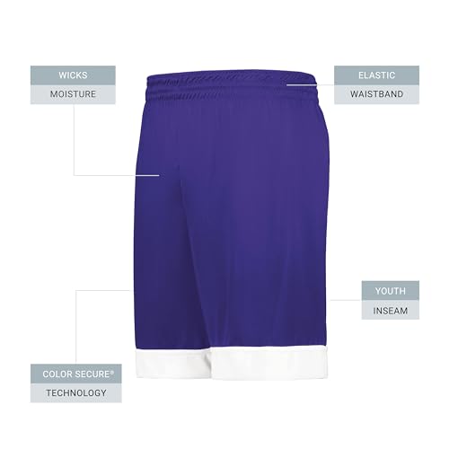 Augusta Sportswear Youth Swish Reversible Basketball Shorts4